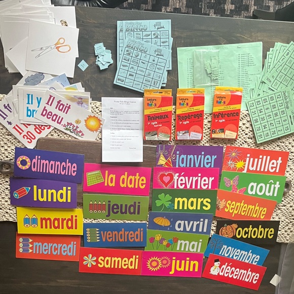 Poster Pals Other - French Teacher Resources Bundle Like New